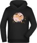 Preview: Horse Hoodie Kids Hooded Sweater - Horse with Stars and Butterflies i157